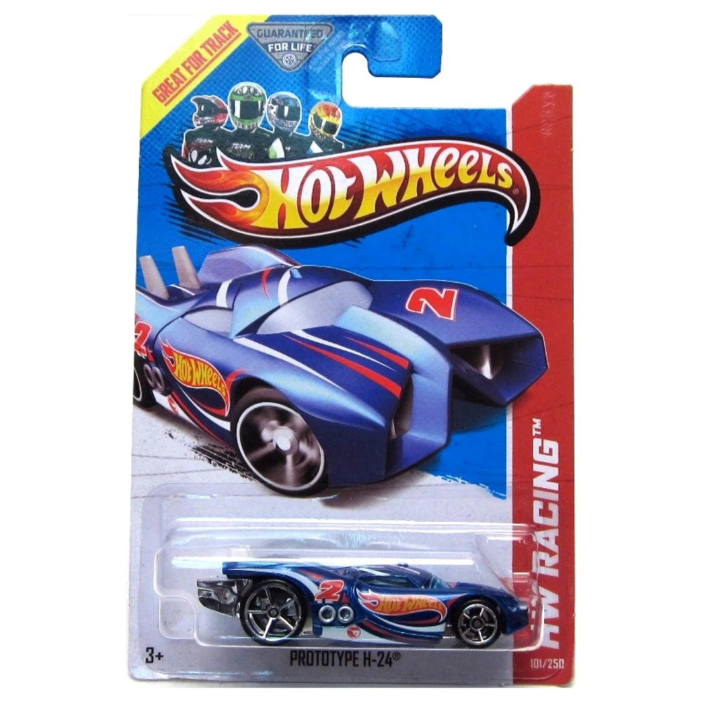 Fast Hot Wheels Prototype H-24 Treasure Hunt Logo HW Racing HW Race Team 2013 Basic Car 1 64 Scale Series Collector 101 of 250 Easy-to-Use