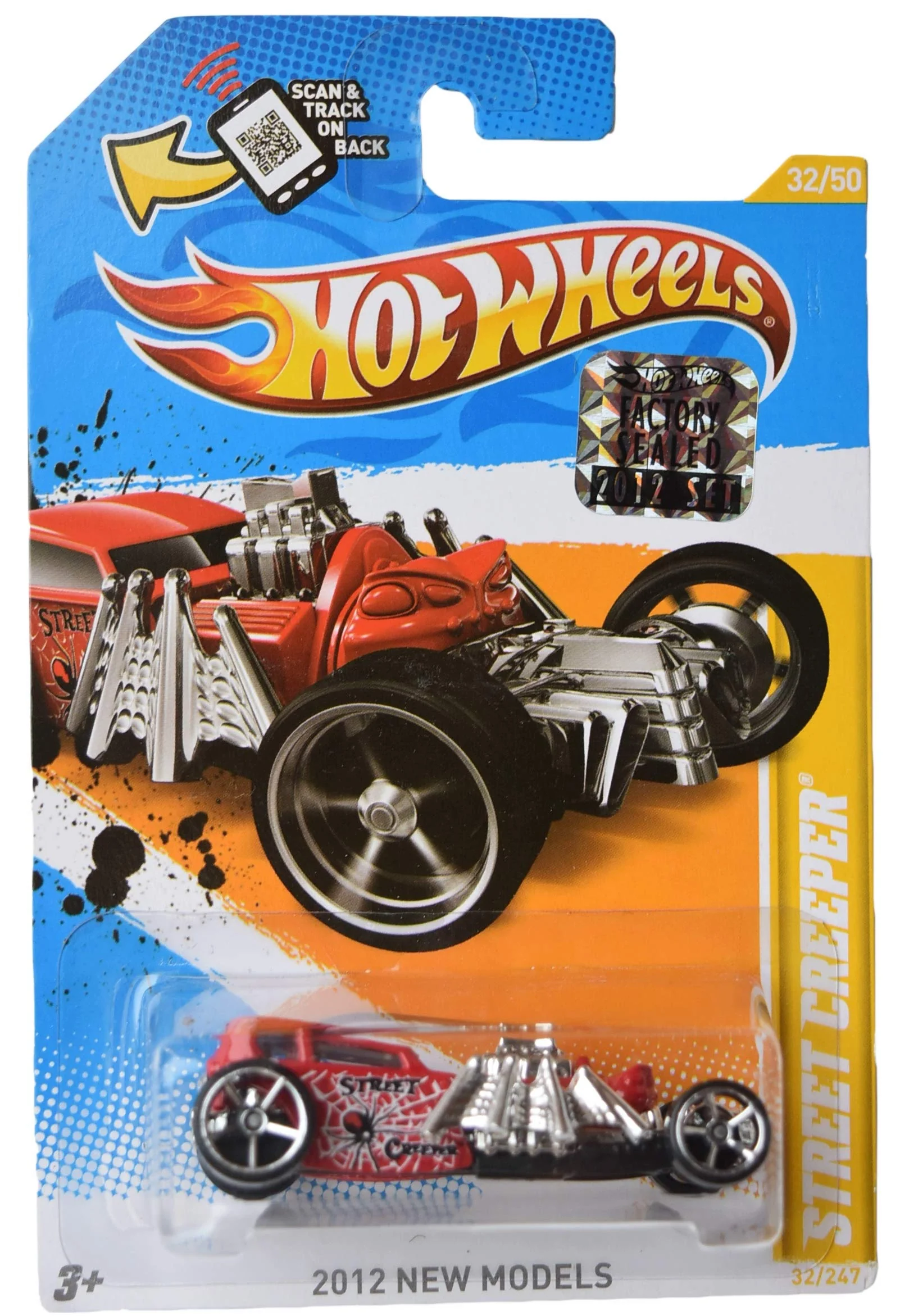 Fashionable Hot Wheels - 2012 New Models - Street Creeper - 32 50 32 247 Scale 1 64 Functional