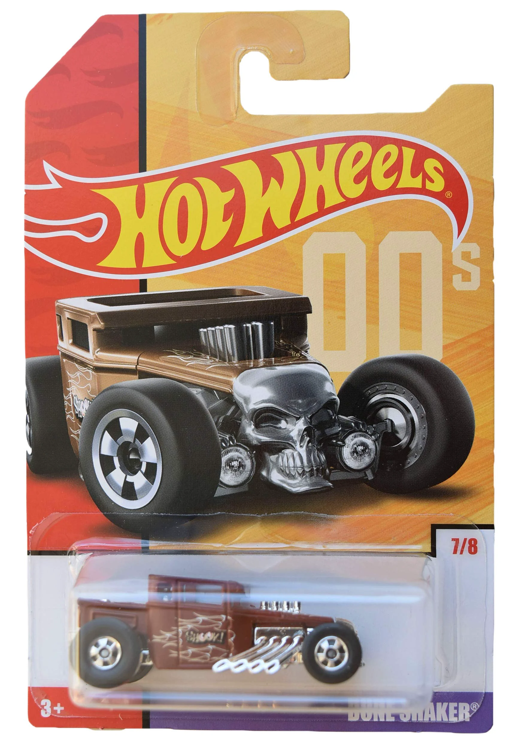 Natural Hot Wheels 1 64 Scale die cast Exclusive Heritage Brown Bone Shaker 7 8 Secure