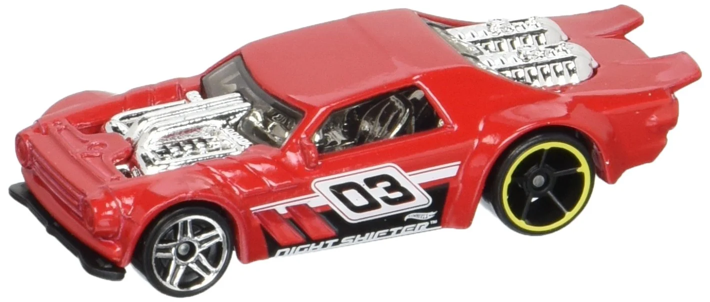 Traditional Hot Wheels 2016 HW Race Team Night Shifter New Model 10 250 Red Verified