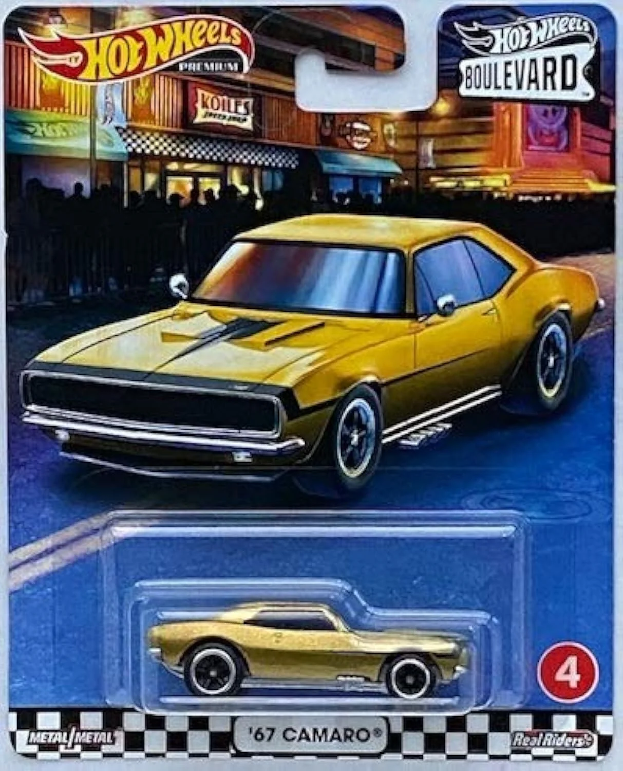 High-Quality Hot Wheels 2020 Boulevard Series 67 Camaro Riders Safe