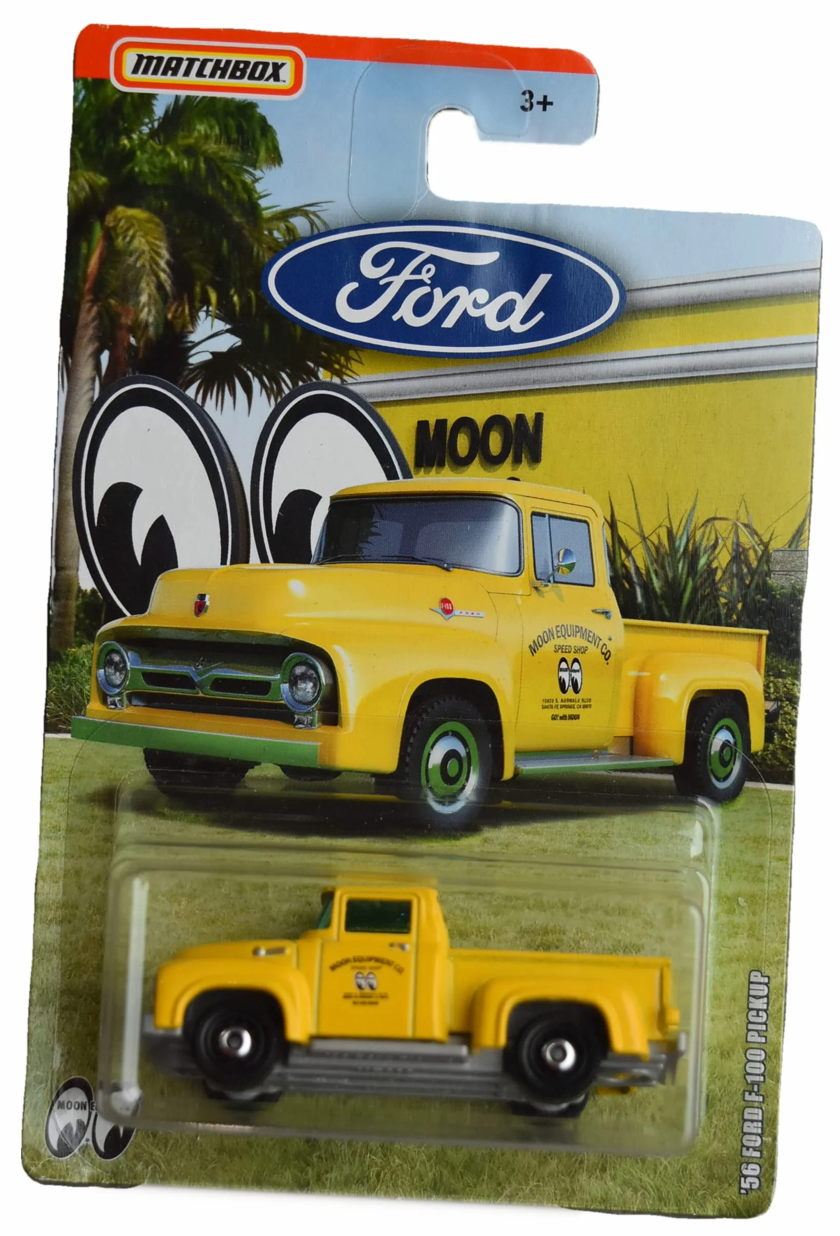 Detailed Hot Wheels Matchbox '56 Ford F-100 Pickup Refined