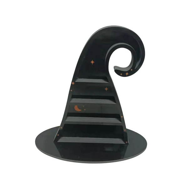 Recyclable Maxbell Witch Hat Crystal Shelf Display Artwork for Home Room Bathroom S Breathable