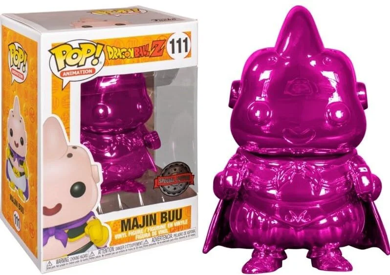 High-Grade Funko Pop Dragon Ball Z Majin Buu Figure Model 111 46414 Special Edition Premium