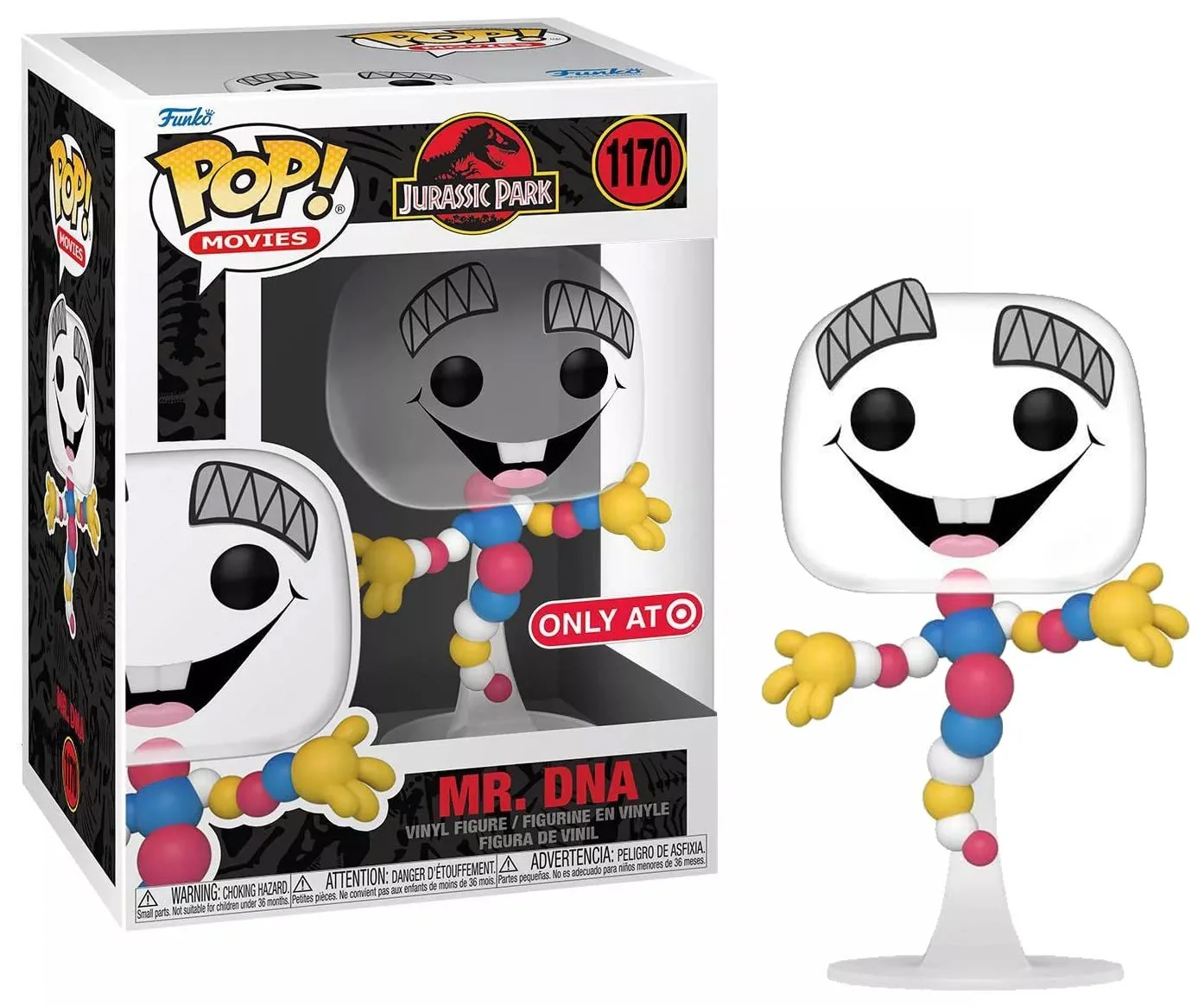 Selected Funko Jurassic Park POP Movies Mr. DNA Exclusive Vinyl Figure 1170 Specialty