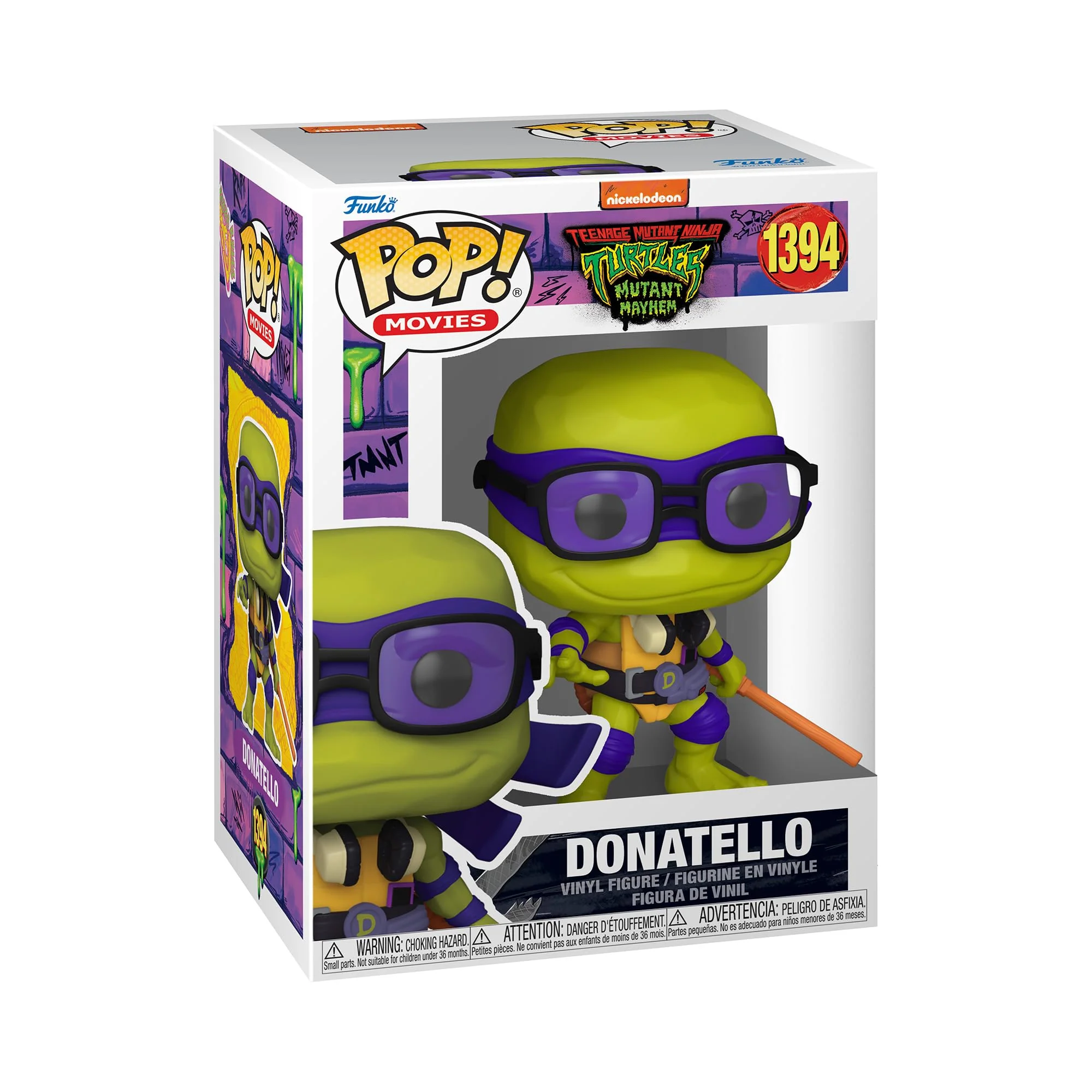 Fashionable Funko POP Movies Teenage Mutant Ninja Turtles TMNT Donatello - Collectable Vinyl Figure - Gift Idea - Merchandise - for Kids Adults… Consistent