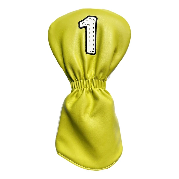Original Maxbell Maxbell PU Golf Club Headcover Protector Guard Durable Wood Head Covers Yellow No One Clean
