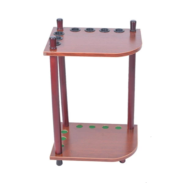 Genuine Maxbell Maxbell Pool Cue Rack Solid Wood Standing Billiards Accessories Floor Stand First-Class