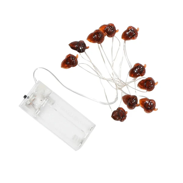 Smooth Maxbell LED Christmas String Lights Lamps Hanging Ornament for Holiday Bar Home 1M Versatile