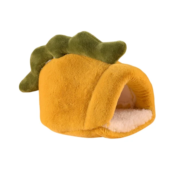 Dependable Maxbell Hamster Bed Cute Plush Soft Warm Bed Mini for Hedgehog Rat Dwraf Hamster Dinosaur Stylish