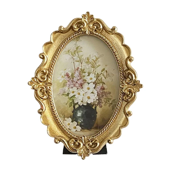 Organic Maxbell Vintage Style Photo Frame Picture Display Holder Decor Wedding Holiday High-End