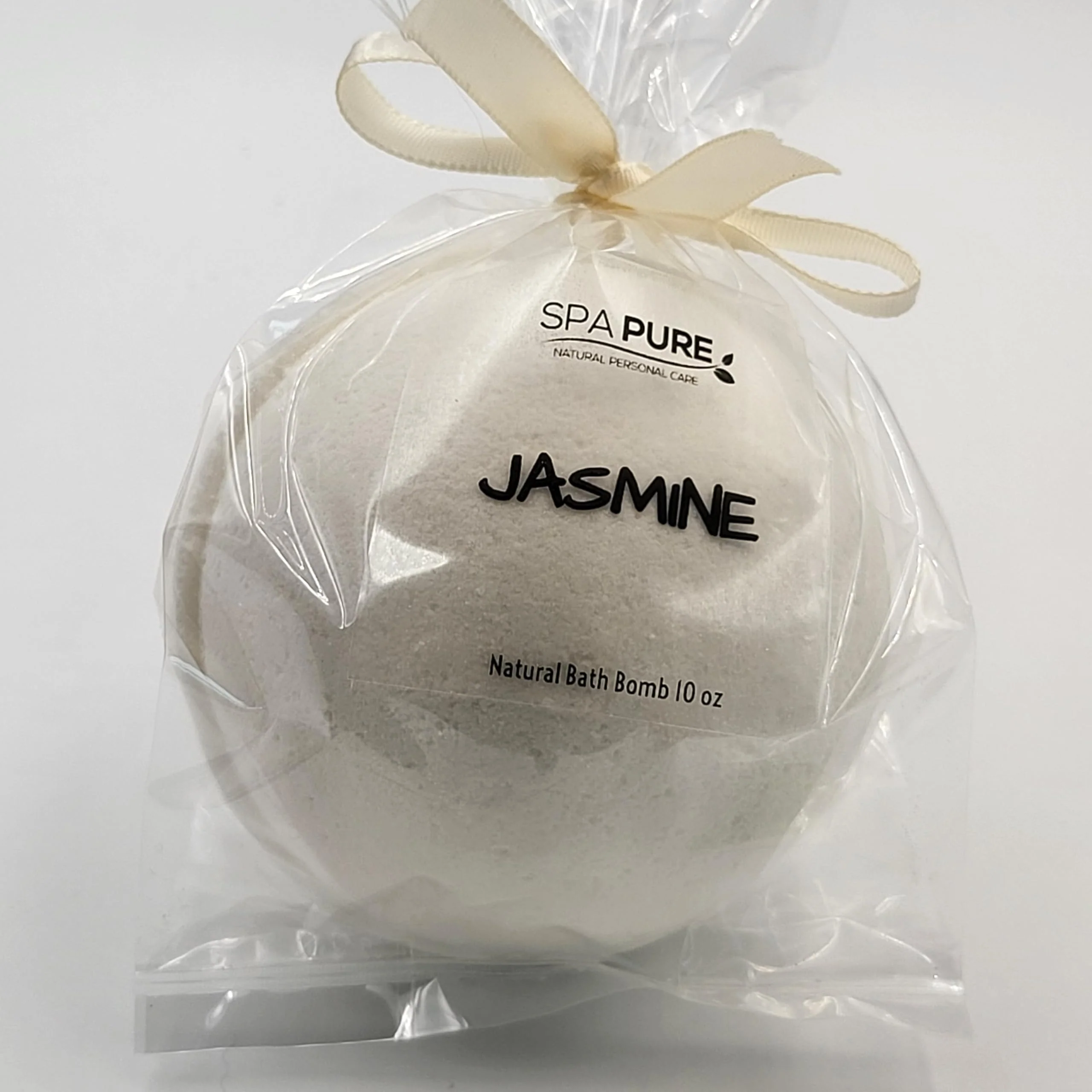 Clean Spa Pure Jasmine Bath Bombs 3 Luxury Bath Bomb Fizzies Large 5 oz Made with Shea Butter Ultra Moisturizing 15 oz Total Weight Great for Dry… Functional