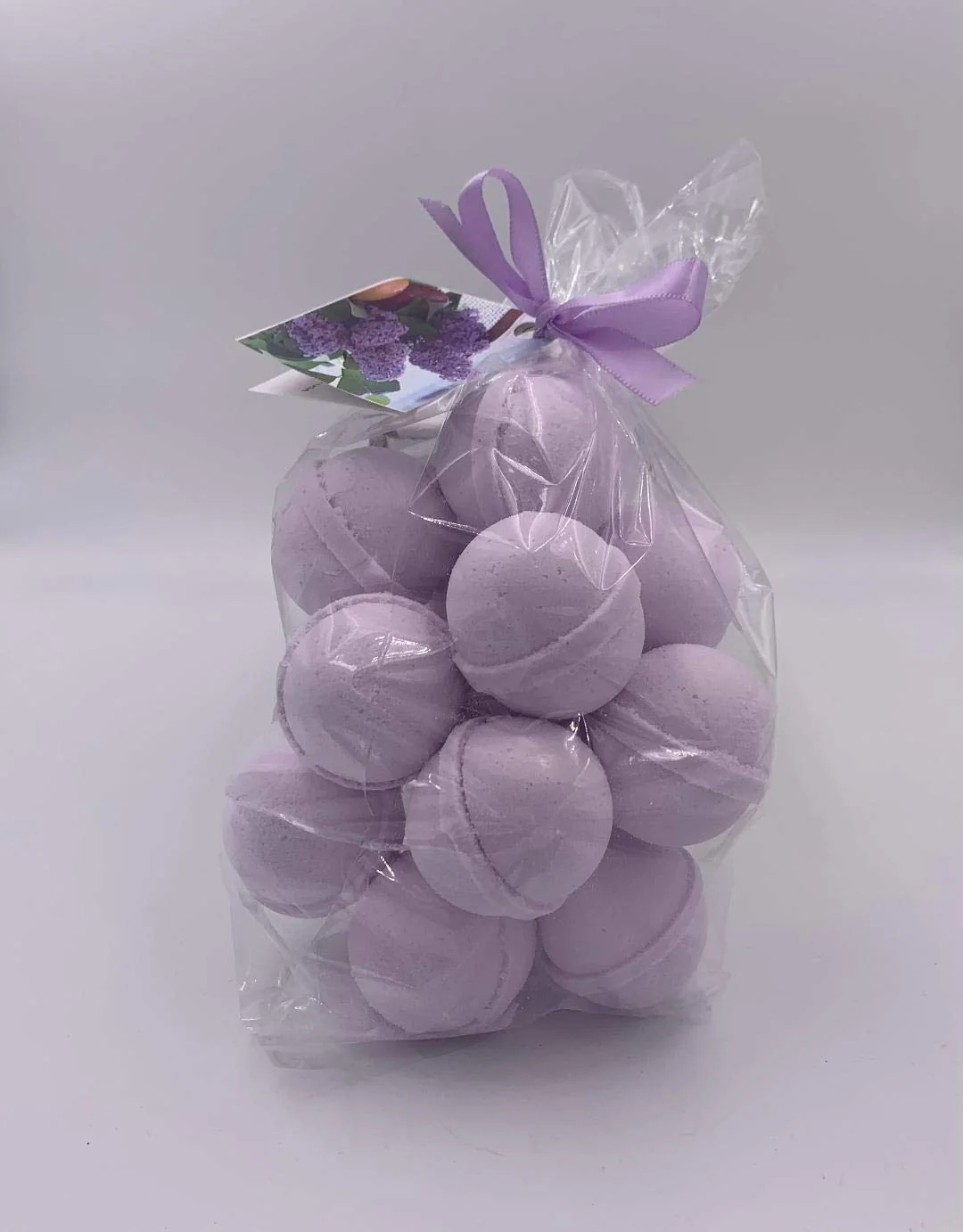 Optimized Spa Pure French Lilac Bath Bombs USA Made with Shea Butter Ultra Moisturizing Great for Dry Skin 14 Count Pack of 1 Clean