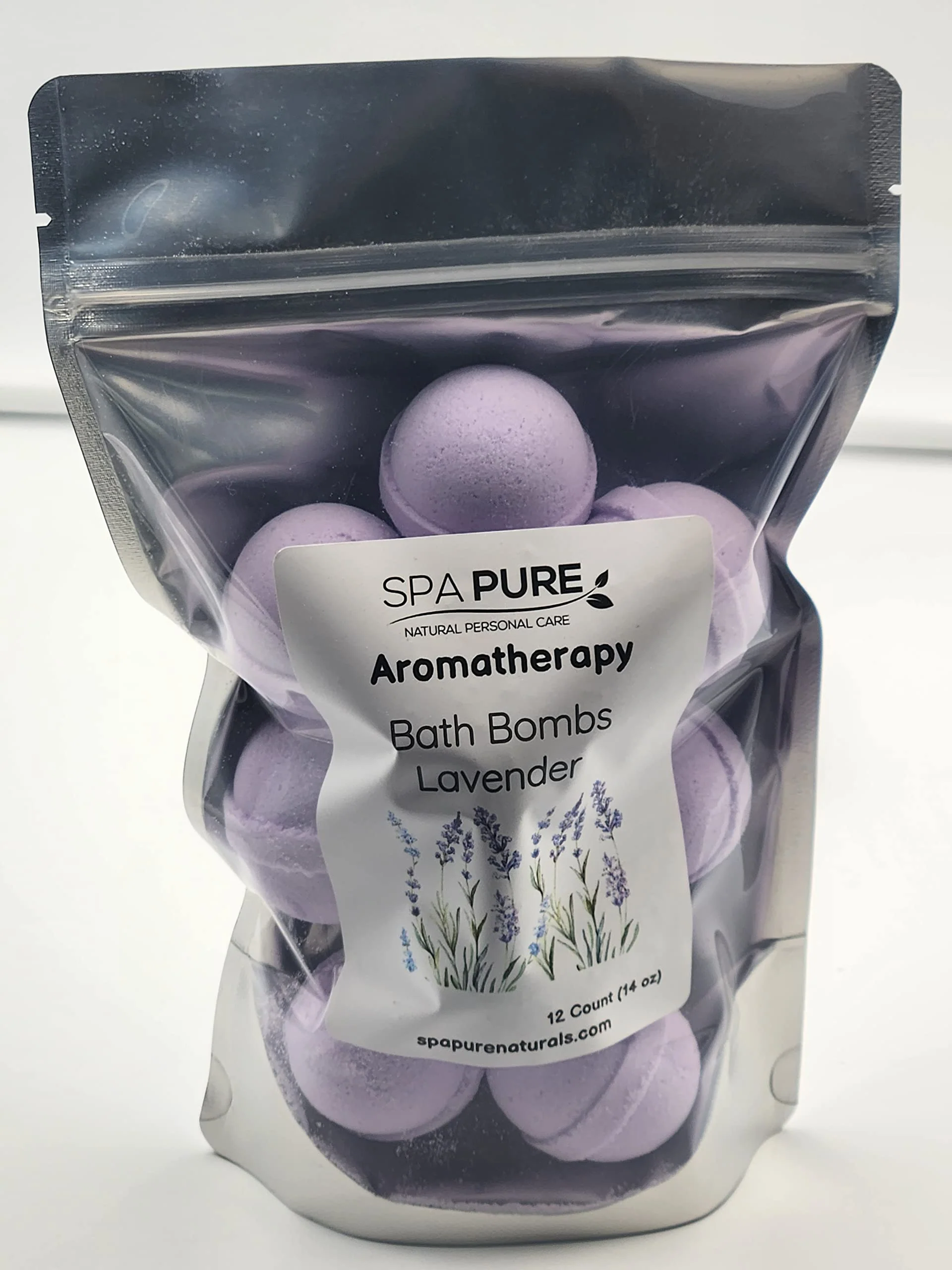 Fine Essential Oil Bath Bombs - USA Made with Coconut Milk Shea Butter - for a Luxurious at Home Spa Bath 12 Count Pack of 1 Lavender Unique