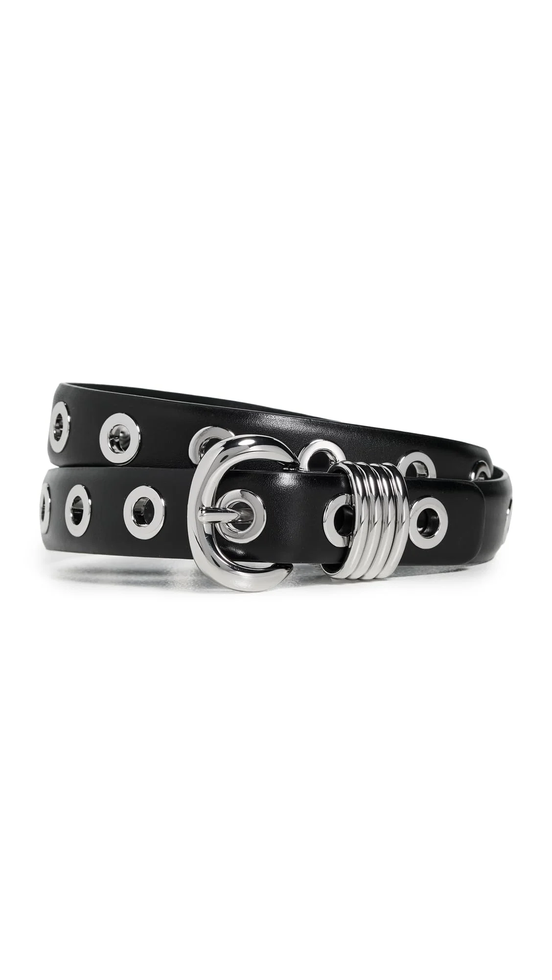 User-Friendly Madewell Women's Metal Eyelet Belt Black X-Large Flexible