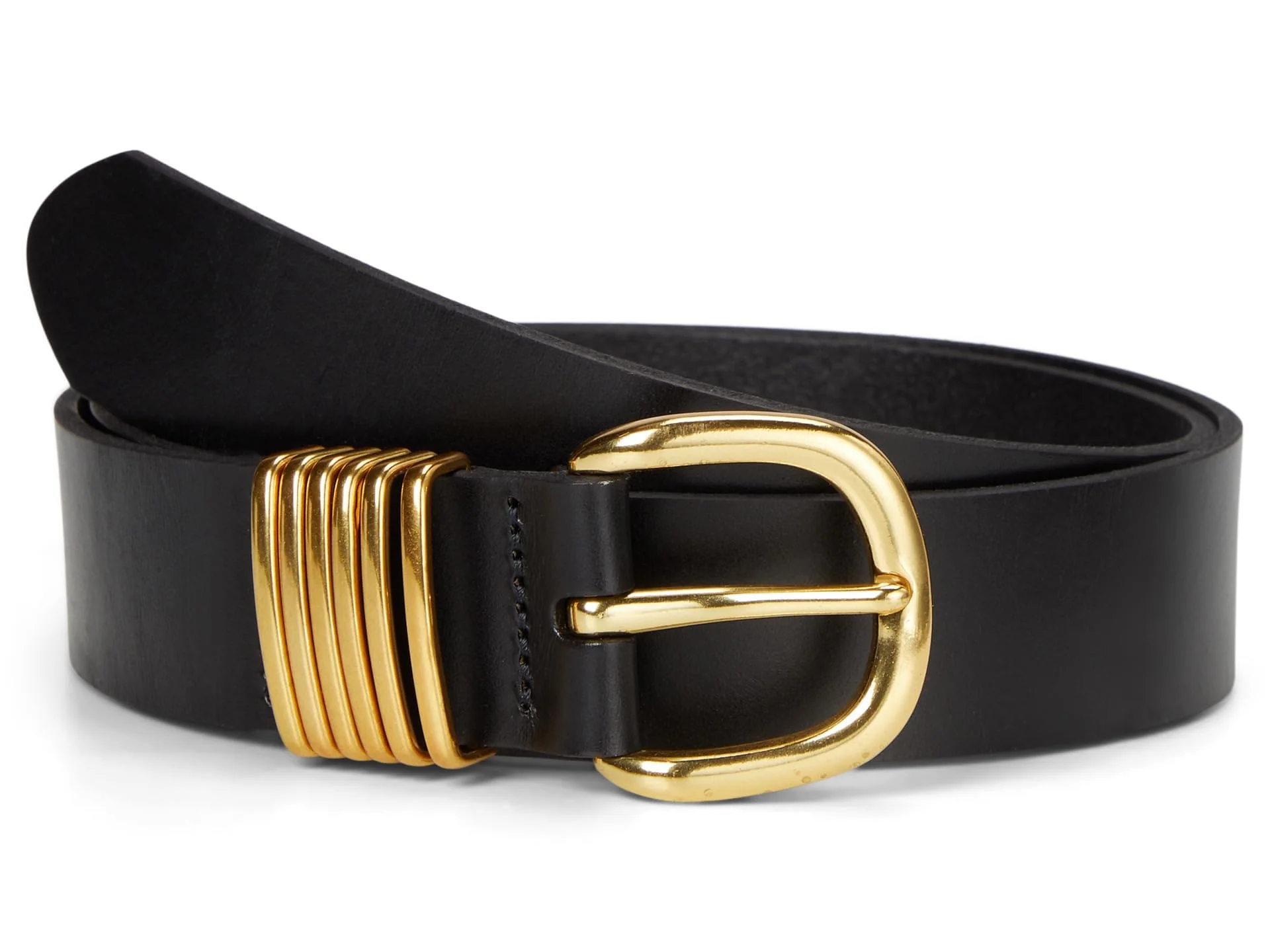 Premium Material Madewell Womens Multi Keeper Belt True Black 2 L Environmentally Friendly