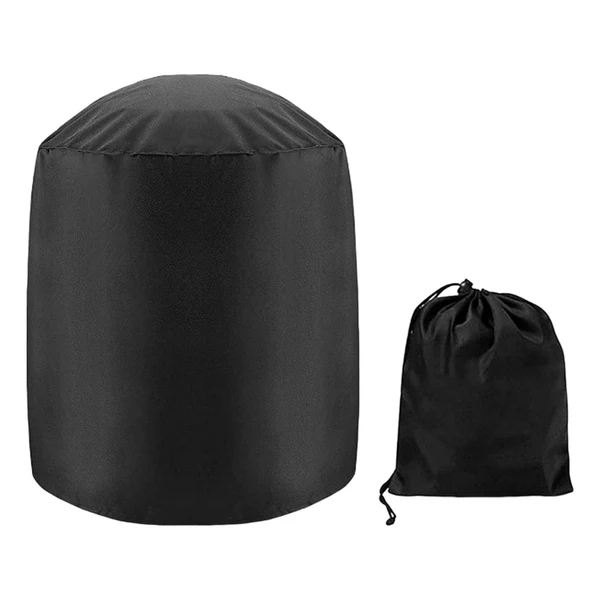 Superior Maxbell Round Barbecue Grill Cover Foldable Weatherproof for Picnic Indoor Barbecue Small Artisan