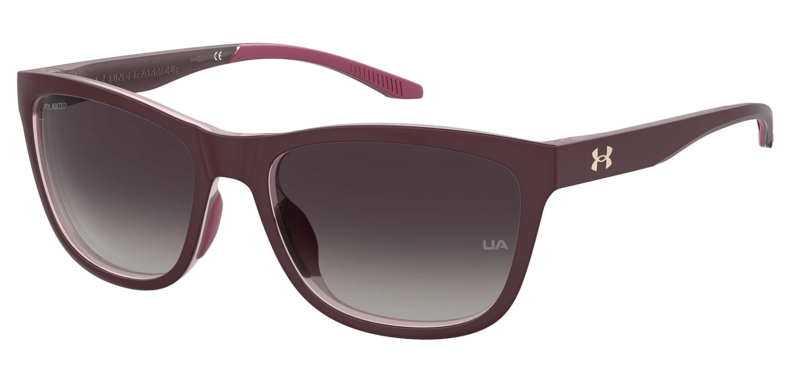 Original Design Under Armour Women's UA Play Up Square Sunglasses Pure