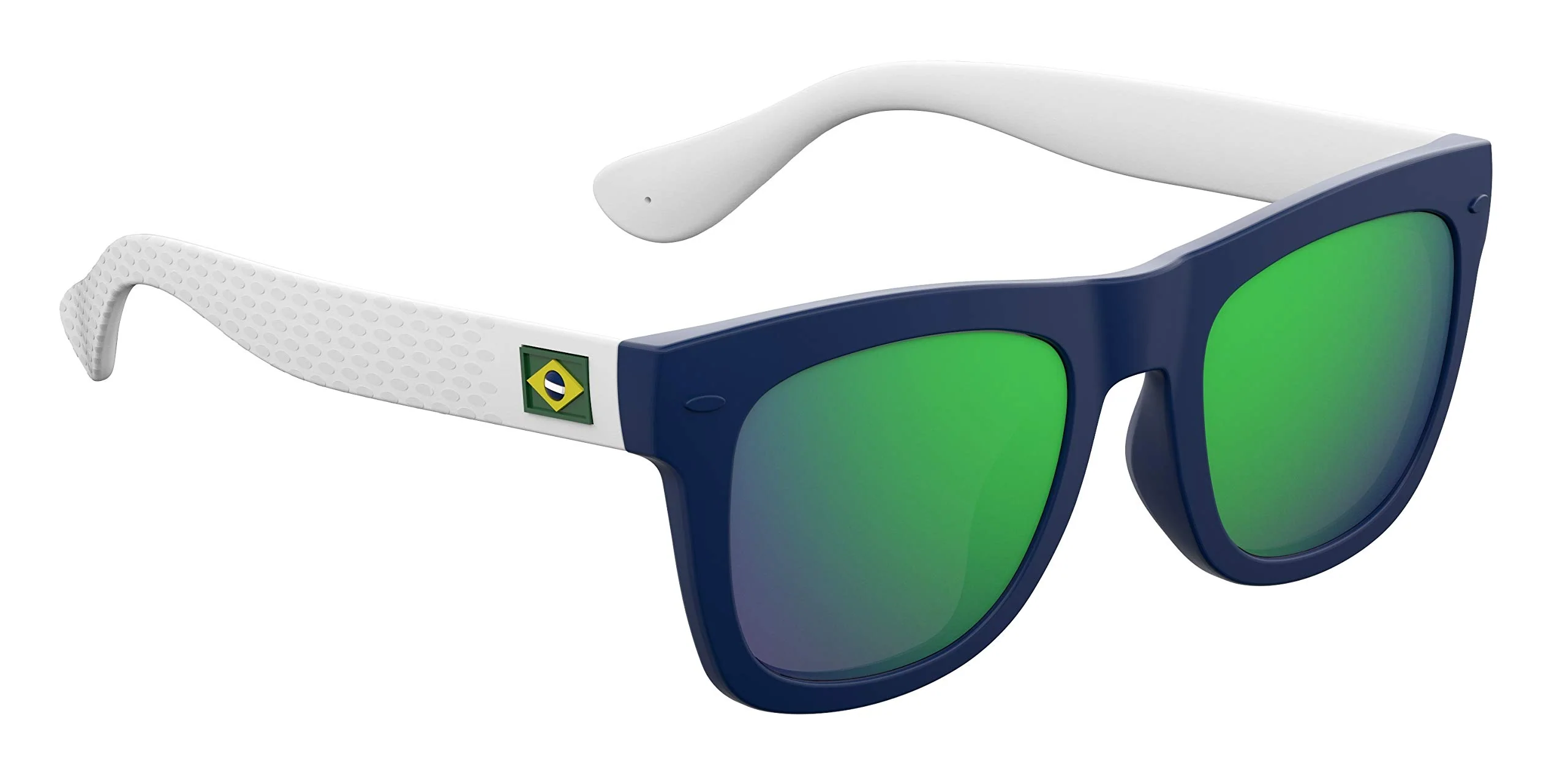 Eco-Friendly Havaianas Paraty Square Sunglasses BLUEWHITE 50 mm Verified
