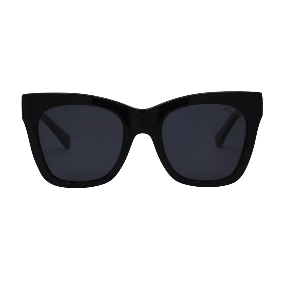 Fast I-SEA Women's Sunglasses - Billie BLACK SMOKE POLARIZED Eco-Friendly
