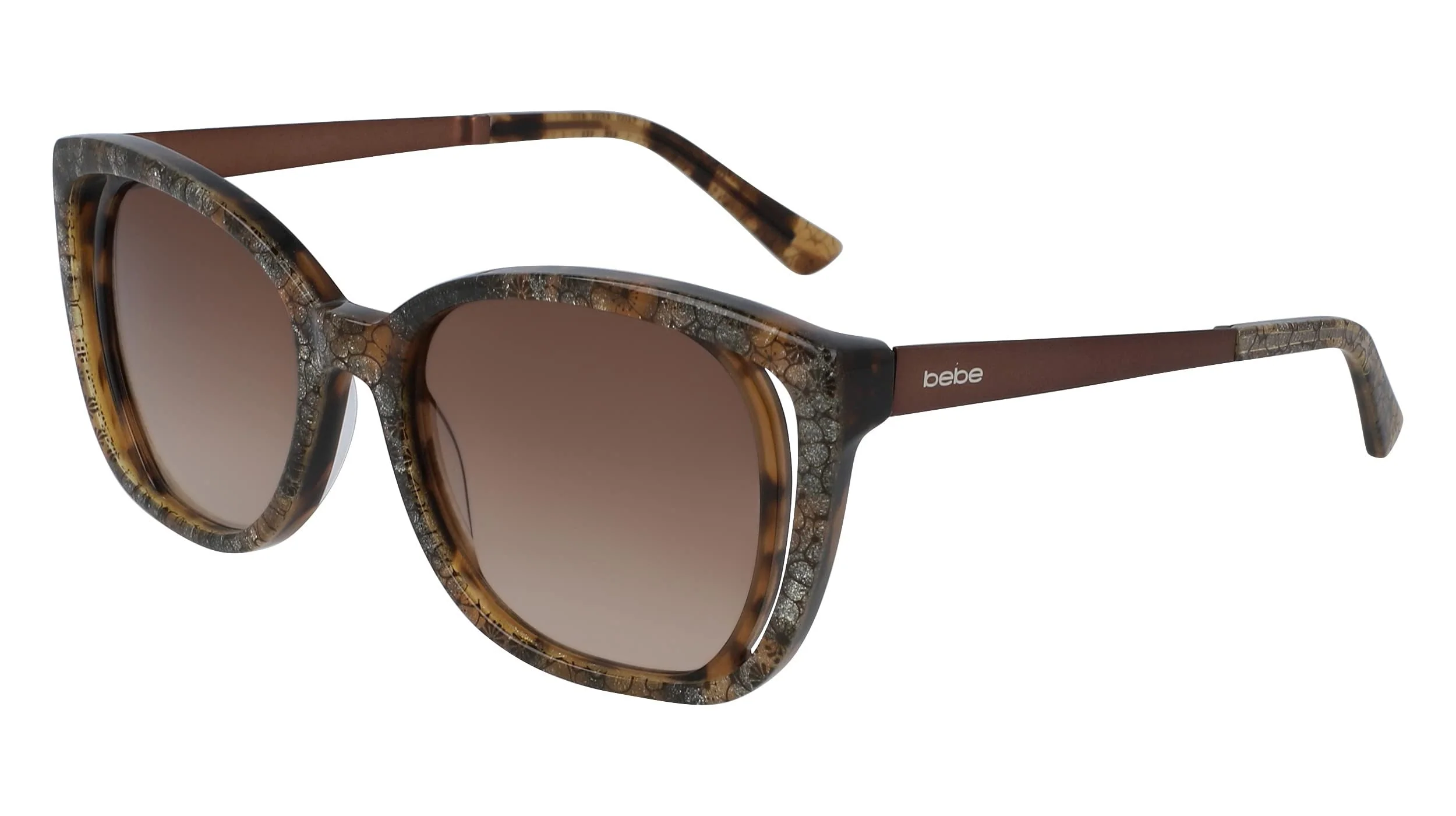 Luxury bebe Sunglasses BB 7210 280 Topaz Floral Secure