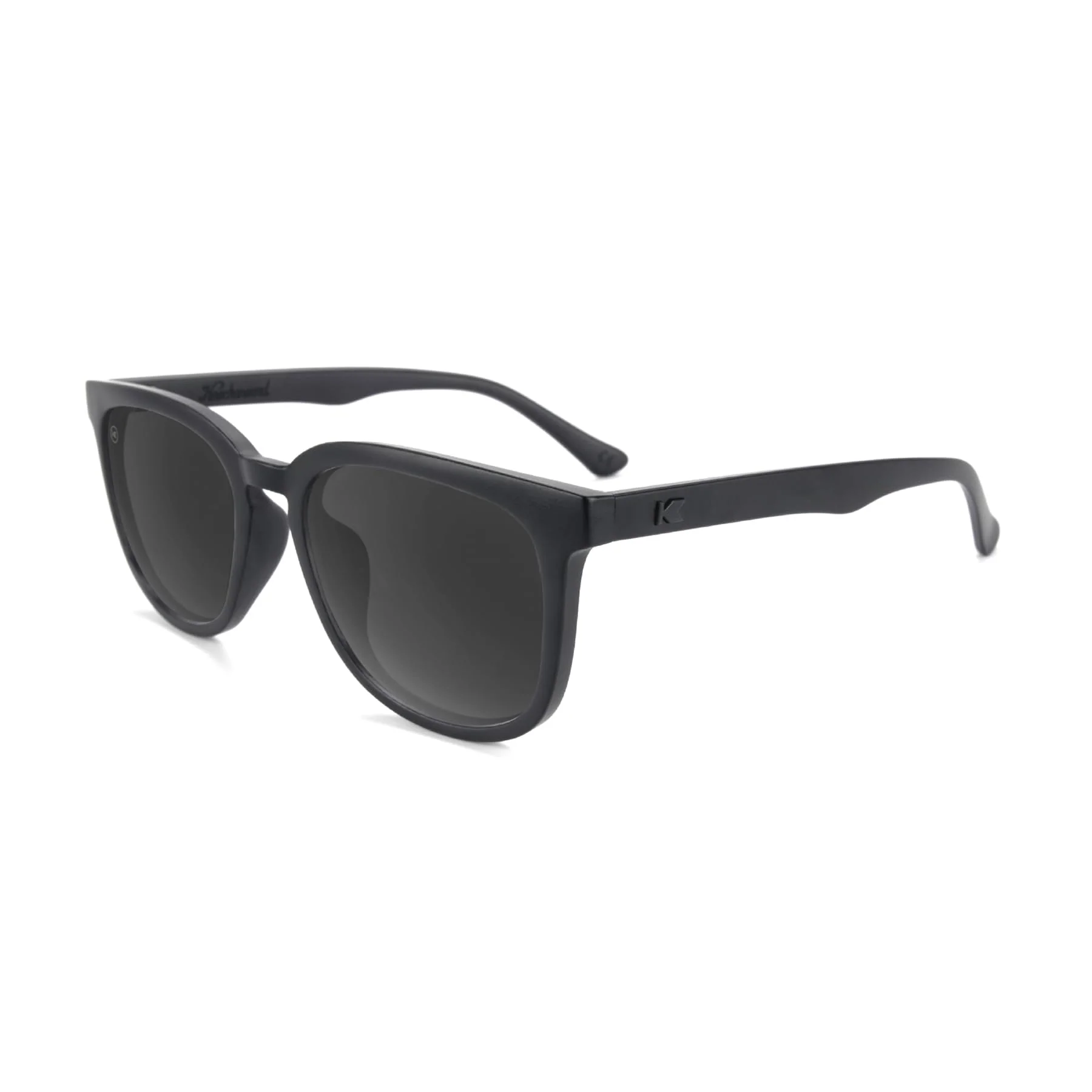 Casual Knockaround Paso Robles Polarized Sunglasses for Women Men - Impact Resistant Lenses Full UV400 Protection Black on Black Frames Black Lenses Exclusive
