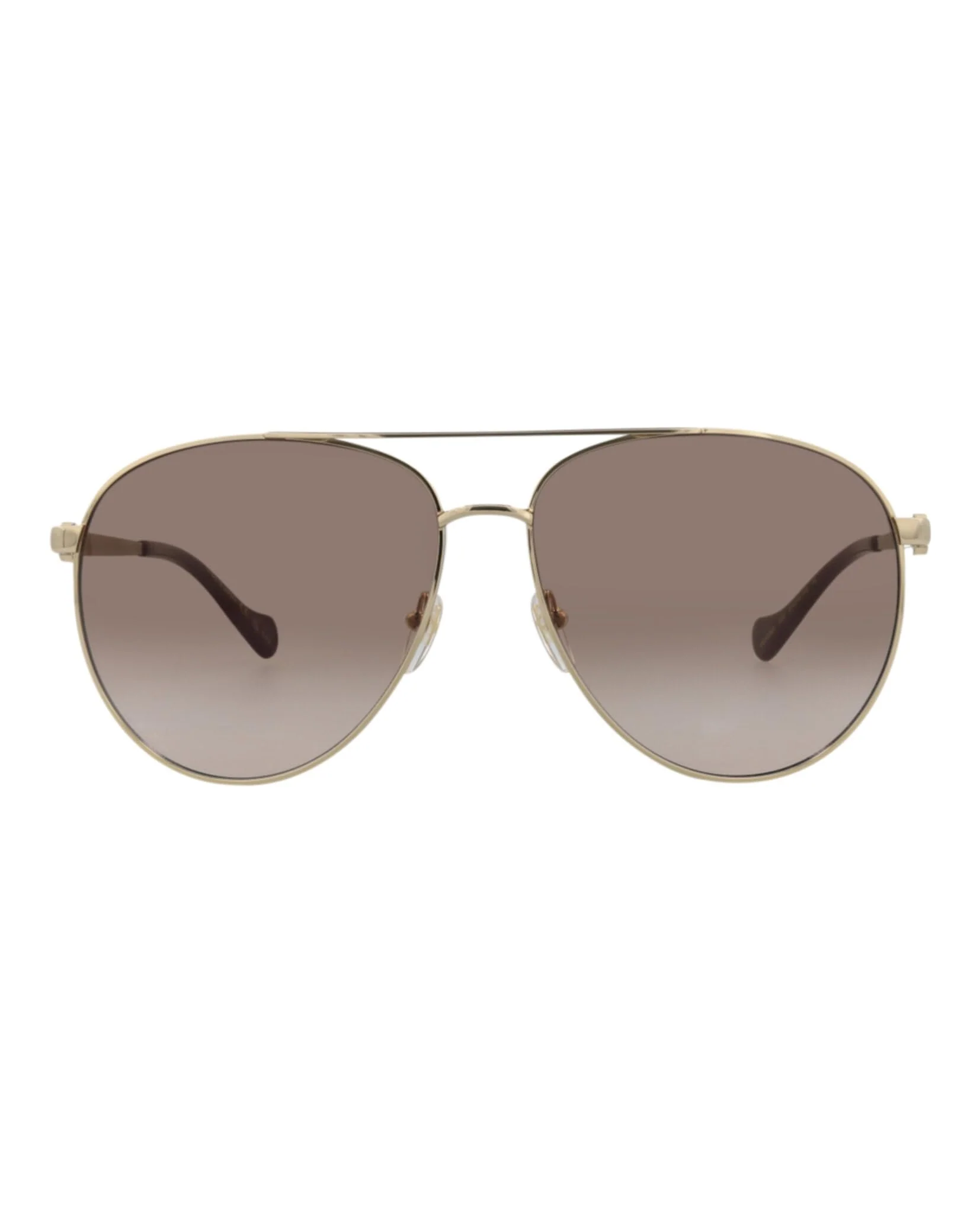 Reusable Gucci Aviator-Frame Metal Sunglasses Lightweight