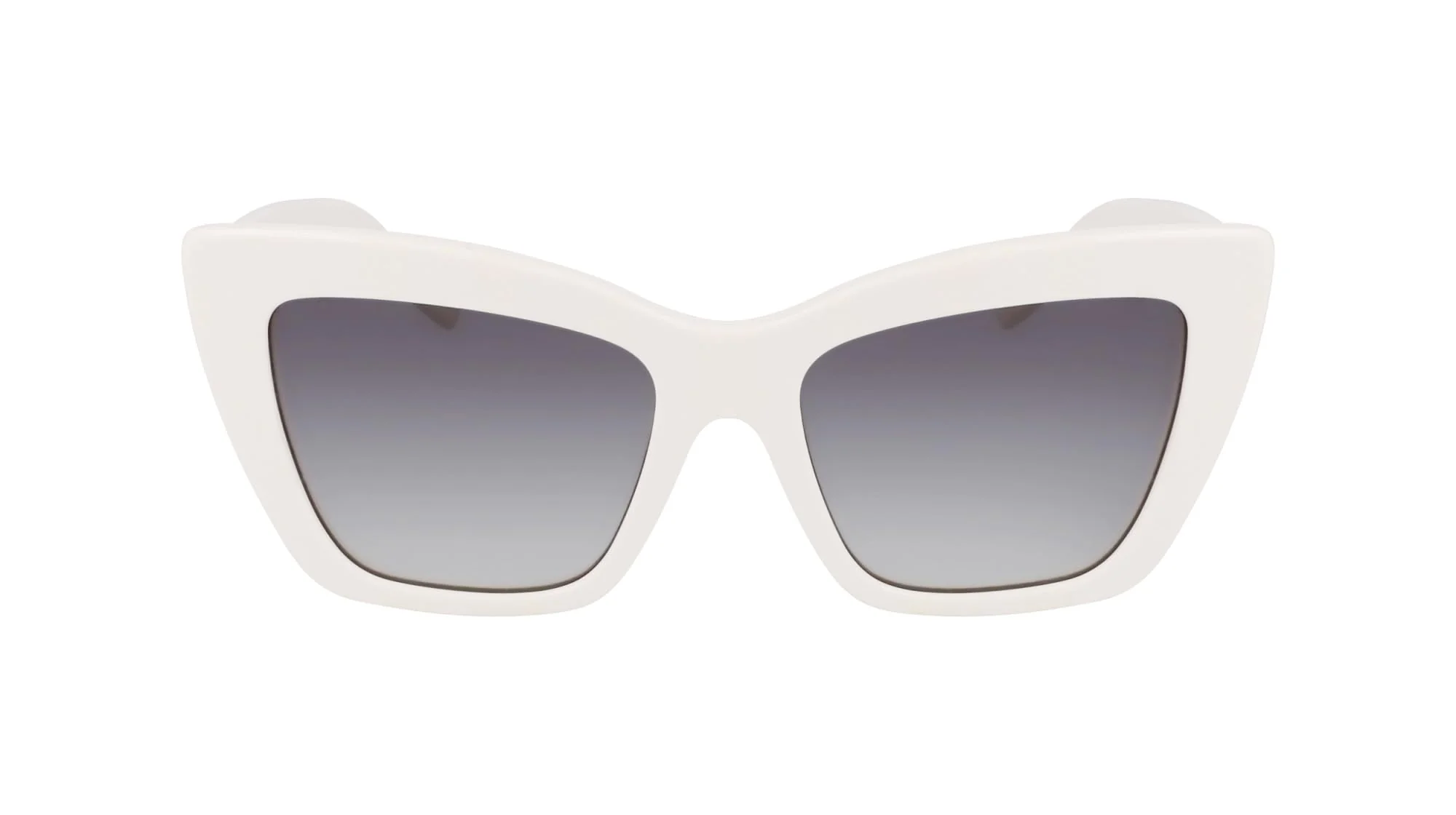Fashionable KARL LAGERFELD Women's Sunglasses KL6158S - White with Gradient Green Lens Verified