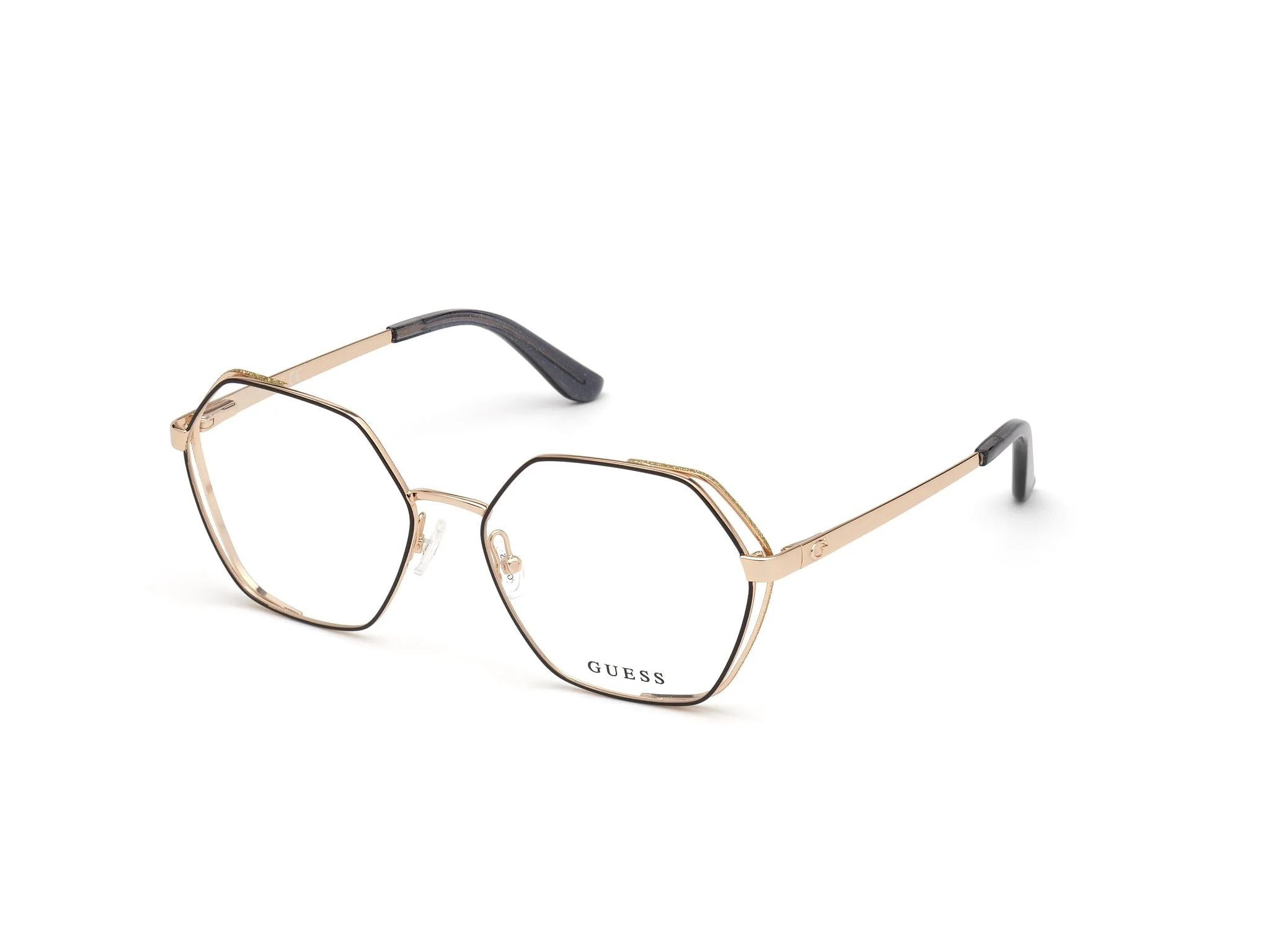 Luxury GUESS Women's 0 Sunglasses Pale gold 56 Contemporary