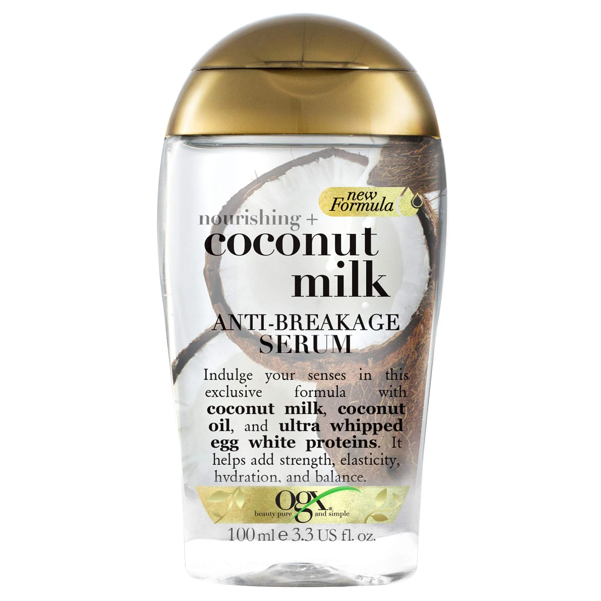 Convenient Organix Nourishing Coconut Milk Anti-Breakage Serum each 4 fl oz. Advanced