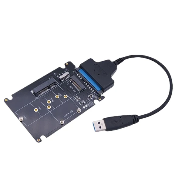 User-Friendly Maxbell mSATA to SATA Adapter Pci-E SSD SATA3.1 Standard Converter m.2 Powerful