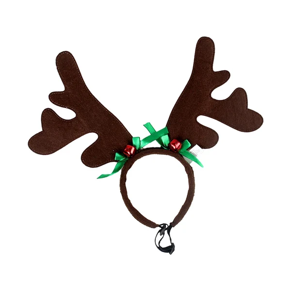 Soft Maxbell Hair Hoop Comfortable Reindeer Antler Headband for Unisex Pets Birthday Green Butterfly Next-Generation