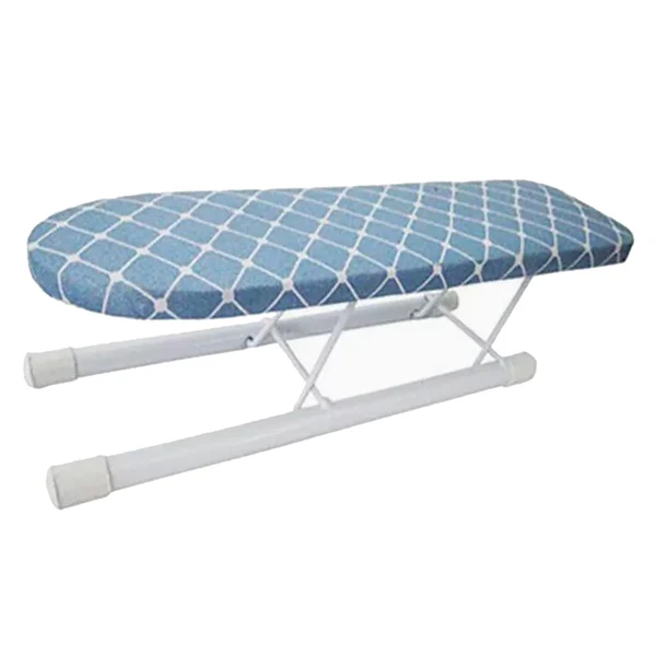 First-Class Maxbell Mini Ironing Board Non Slip with Folding Legs Ironing Table for Dorm Home Blue Dependable