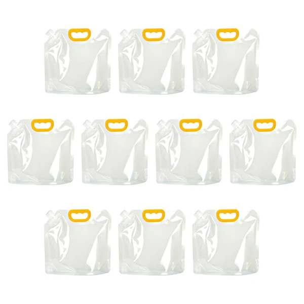 Innovative Maxbell 10Pcs Sealed Bag with Handle Organizer Food Storage Bag for Powders Snacks 5L High-Grade