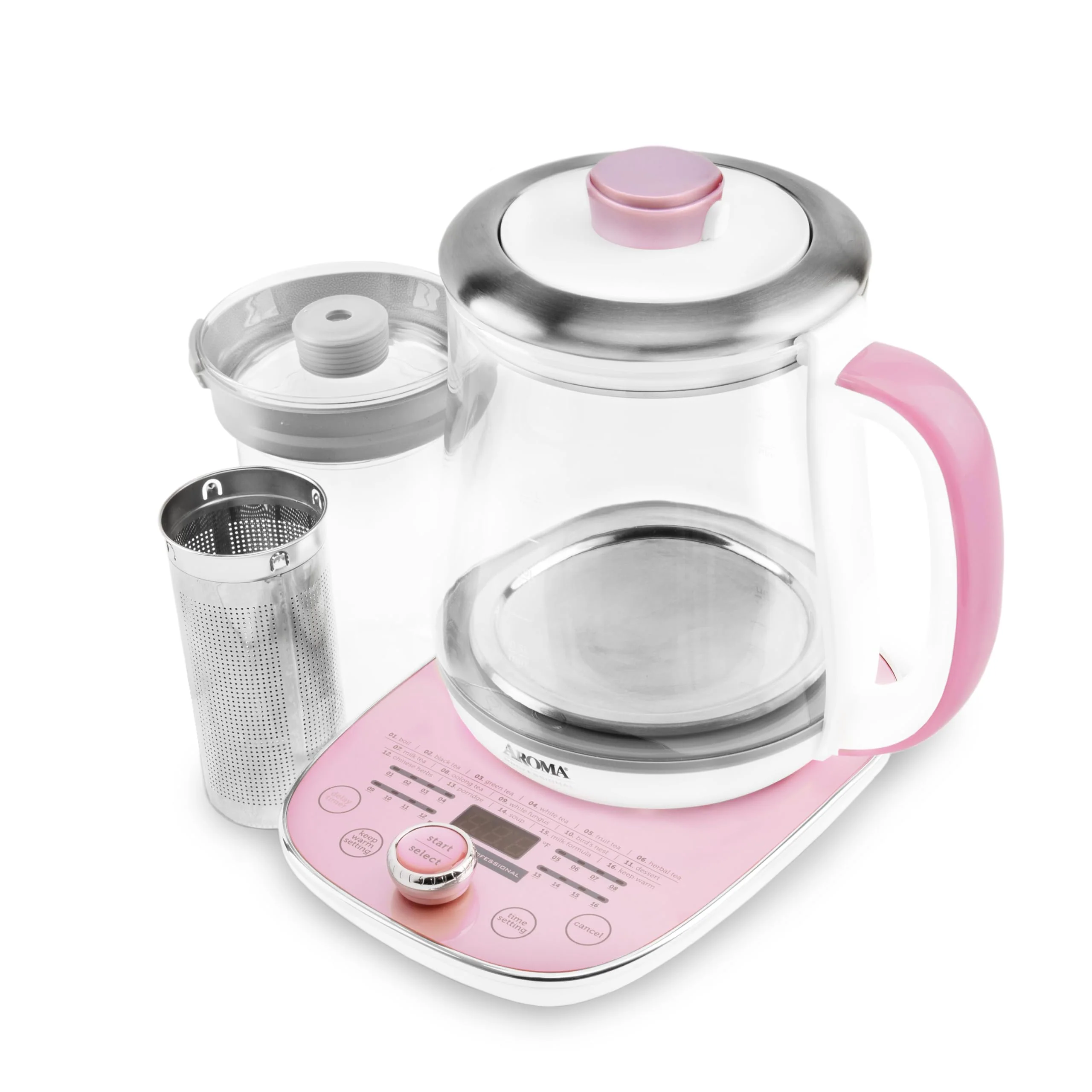 High-End 16-In-1 Nutri-Water Kettle Green Tea Fruit Tea Flower Tea Asian Traditional Recipes Minimalist