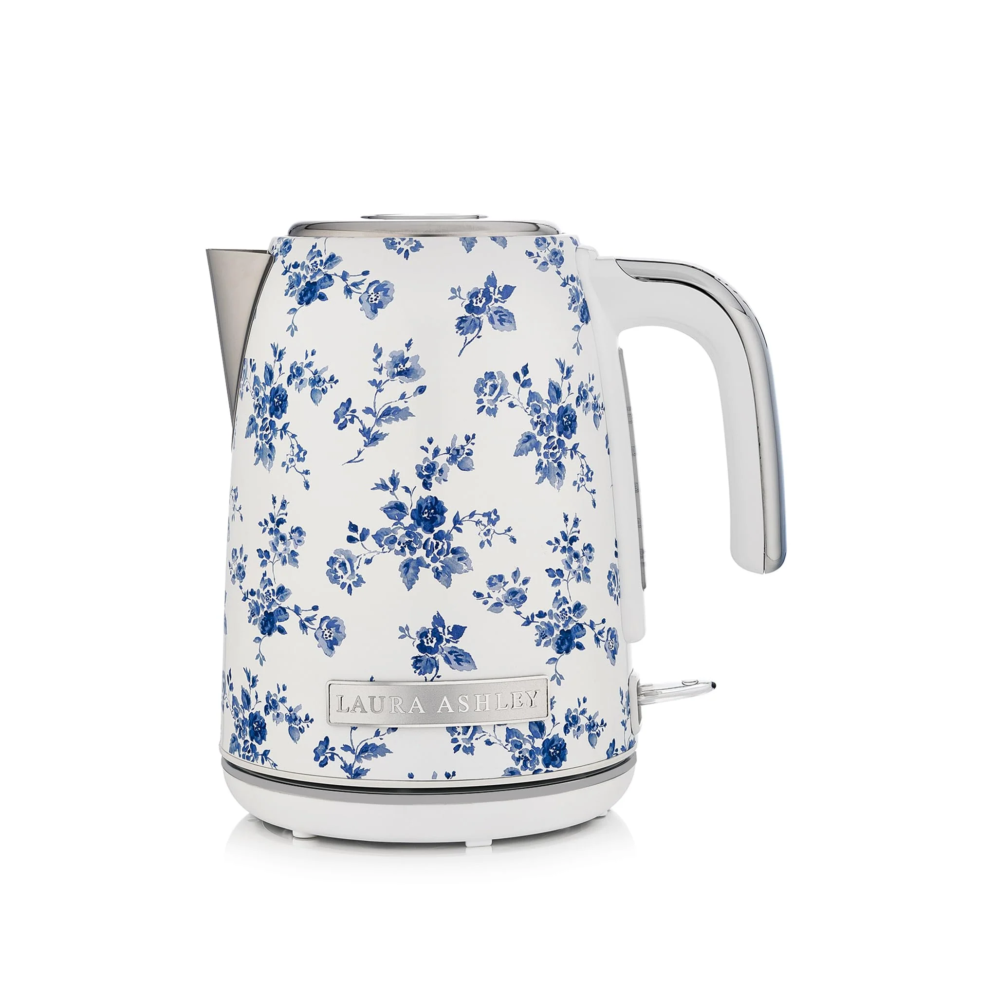 Genuine Laura Ashley Stainless Steel Electric Kettle 1.7 Liter - 1500W Rapid Boil Electric Kettles for Boiling Water - Electric Tea Kettles Automatic Shut… Durable