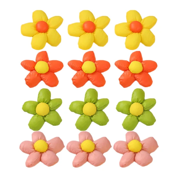 Eco-Friendly Maxbell 12 Pieces Flower Patches for Clothing Wreath Decorations Wedding Decoration Genuine