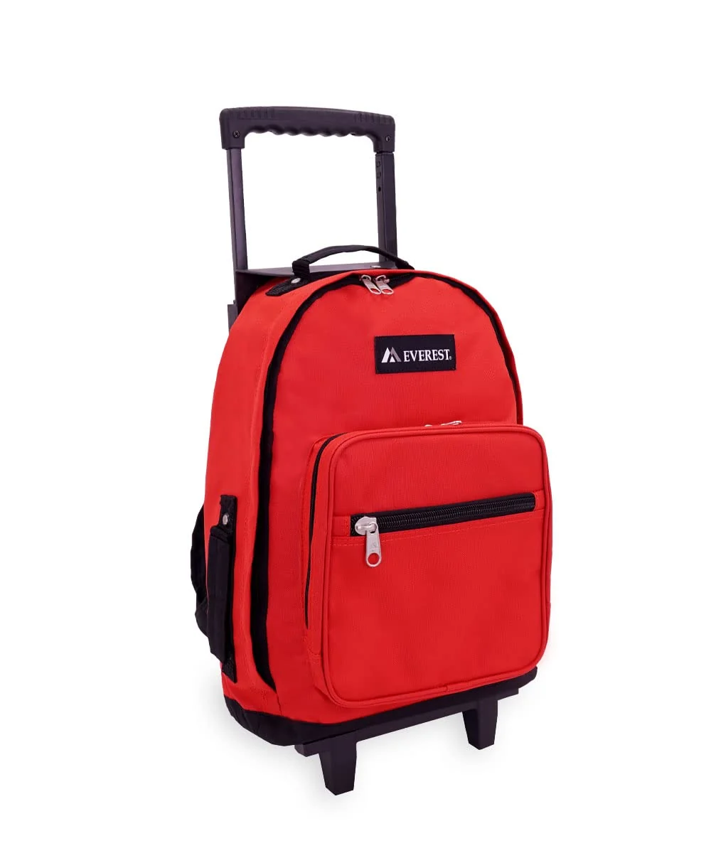 Proven Everest Wheeled Backpack - Standard Red One Size 1045WH-RD BK Responsible