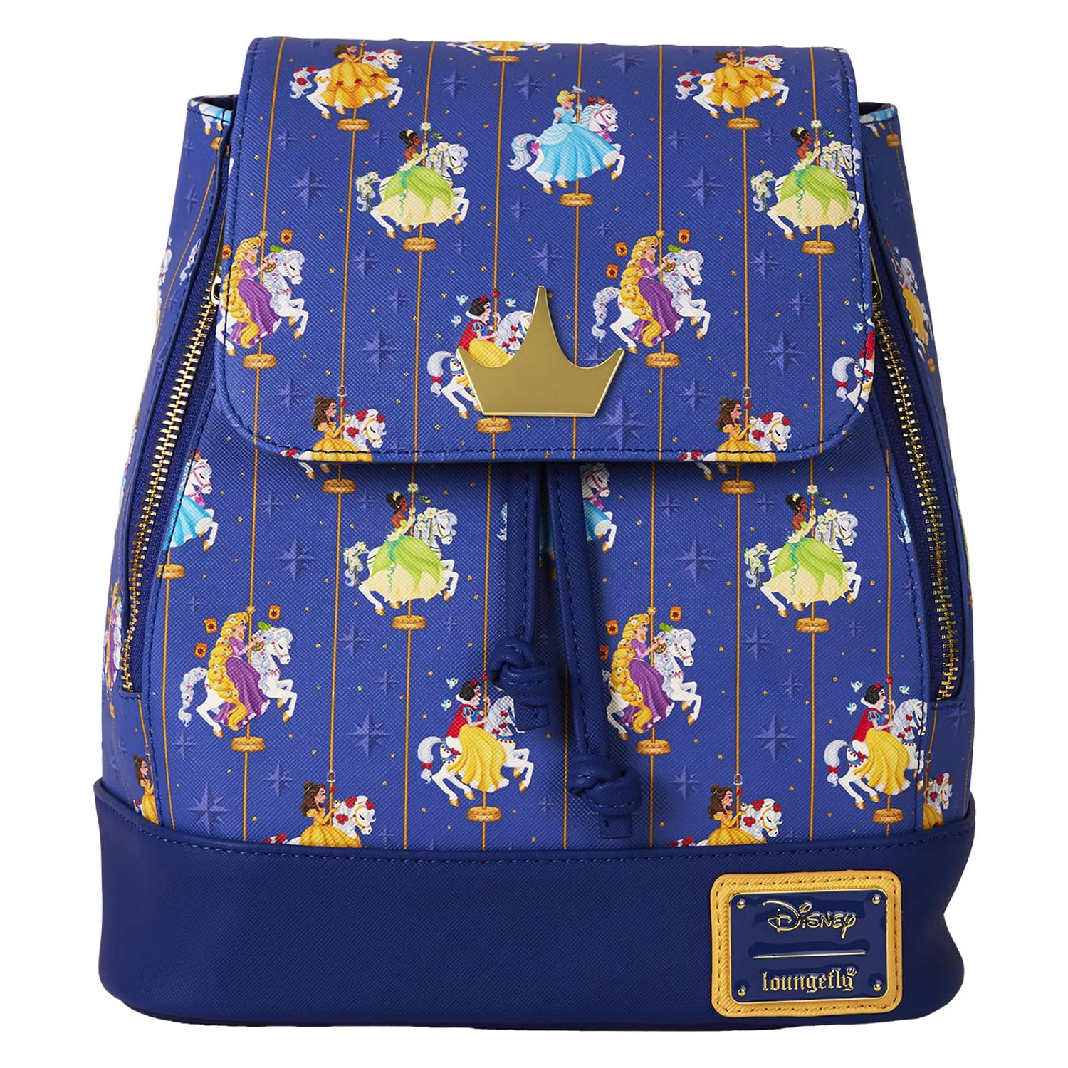 Casual Loungefly Disney Princess Carousel Mini Backpack Crafted