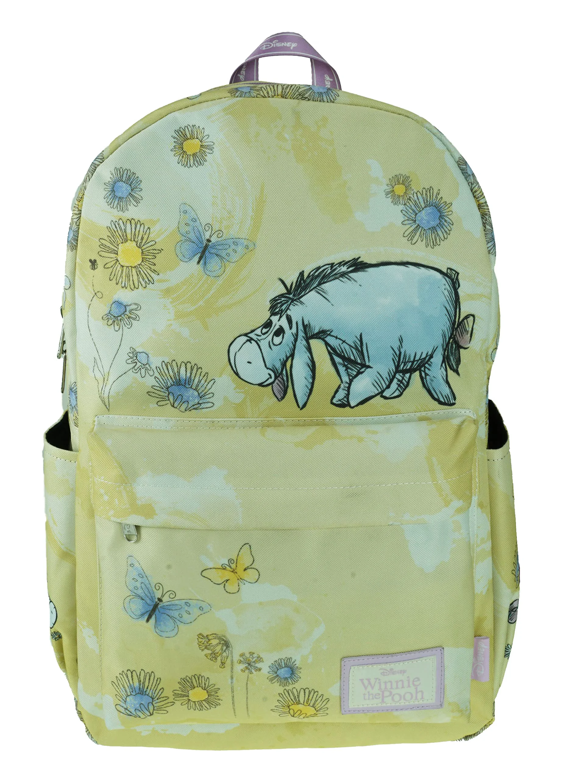 Flexible KBNL Classic Disney Eeyore Backpack with Laptop Compartment for School Travel and Work Multicolor A22209-EEYORE Crafted