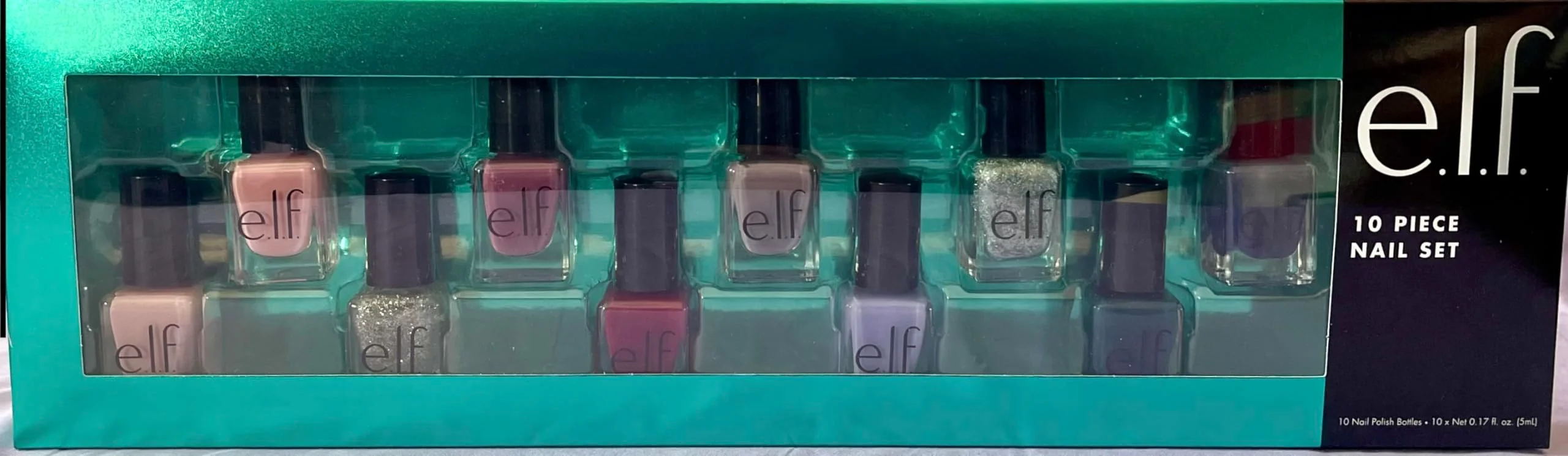 High-End e.l.f 10 Piece Nail Polish Set Dependable