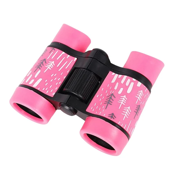 High-End Maxbell Telescope Gift High Resolution Kids Binocular for Hiking Travel Boys Girls Pink Quality