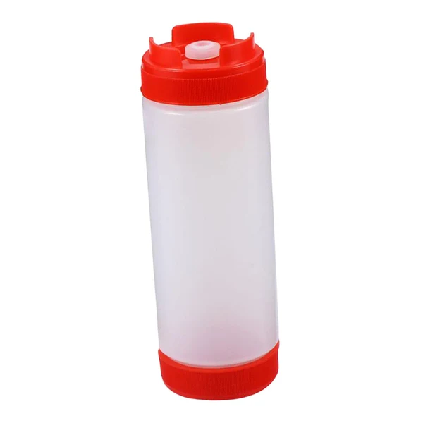 Fine Maxbell 20 oz Sauce Bottles Salad Dressing Bottles Sauce Squeezer Container Red Comfortable