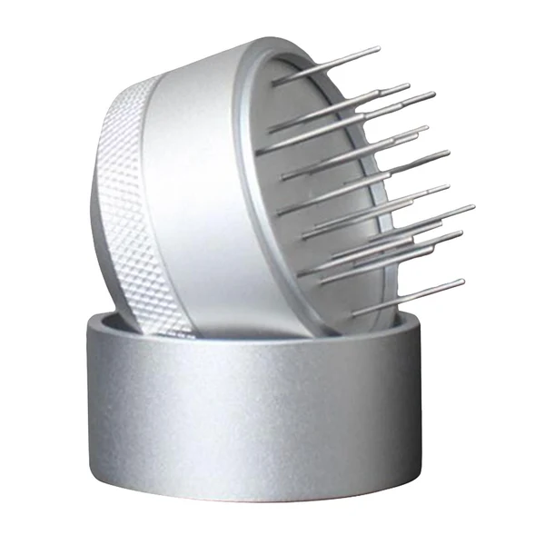 Specialty Maxbell Manual Coffee Stirrer Distributor Espresso Stirrer 20 Pins Adjustable Depth 53mm Sliver Responsible