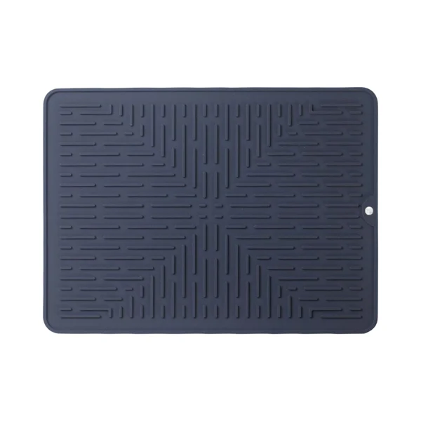 Durable Maxbell Silicone Drain Pad Non Slip Anti Scald Easy Clean for Kitchen Utensils dark gray Expertly Made