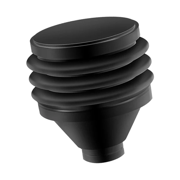 Lightweight Maxbell Silicone Coffee Grinder Powder Outlet Parts for Cafe Kitchen Black Small Artisan
