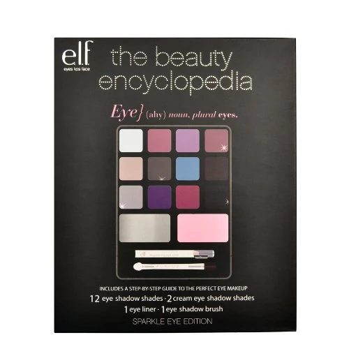 Lightweight E.l.f. The Beauty Encyclopedia Sparkle Eye Edition 8-Ounce Pack of 3 Contemporary