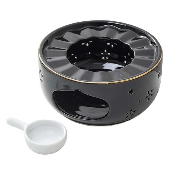 Modern Maxbell Teapot Warmer Coffee Tea Warmer for Glass Teapot Ceramic Teapot Black Consistent