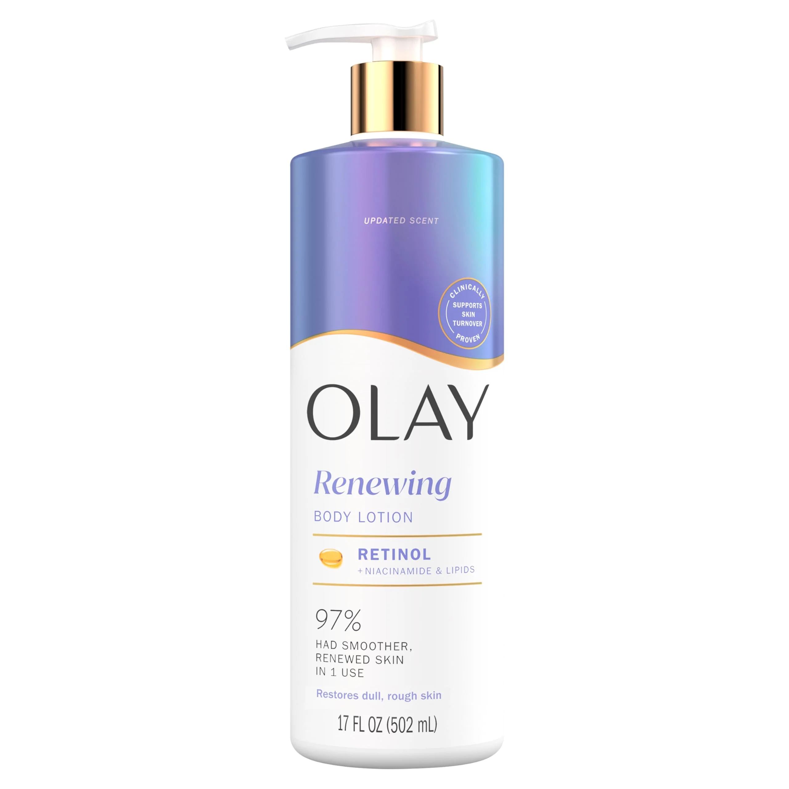 Quality Olay Body Lotion for Women Smoothing with Retinol Serum Visibly Smoother Skin 24hr Moisture Hydration Fast Absorbing Formula Vitamin B3 Elegant