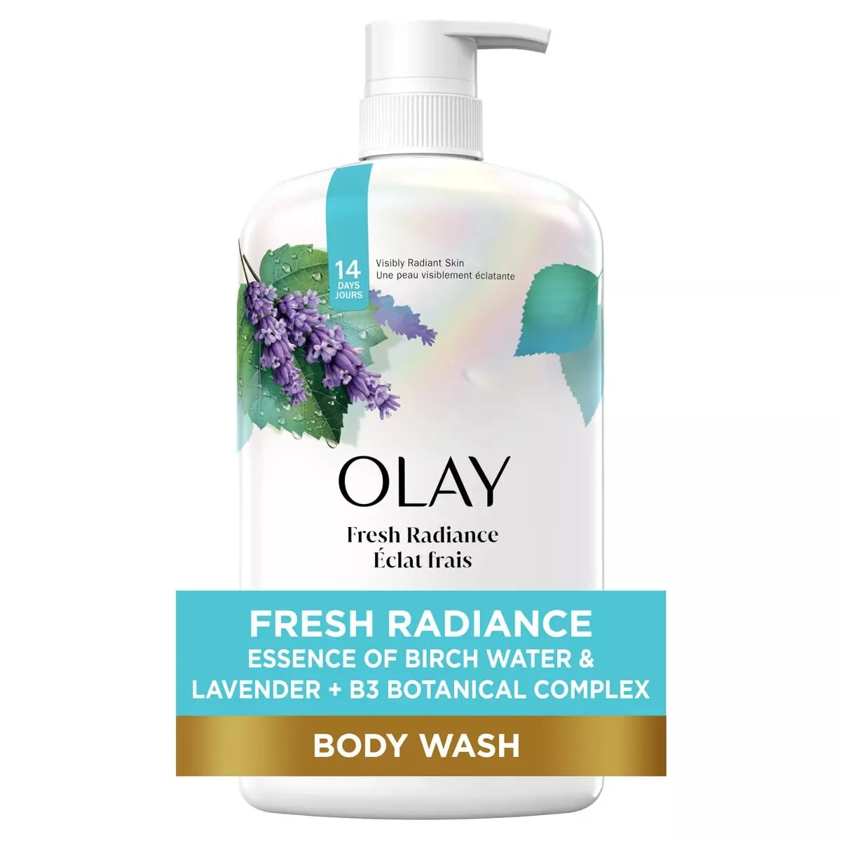 Specialty Olay Body Wash 33 Ounce Radiance Birch Water Lavender User-Friendly